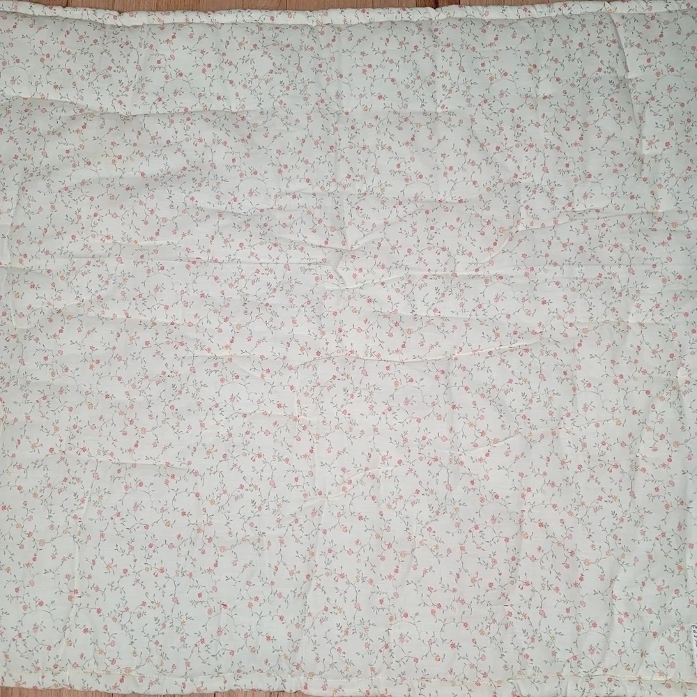 Vintage Handmade United States Map State Characteristics Quilt Floral Historical